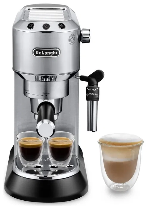 DeLonghi Dedica Style EC685.M, Máquina espresso Plata