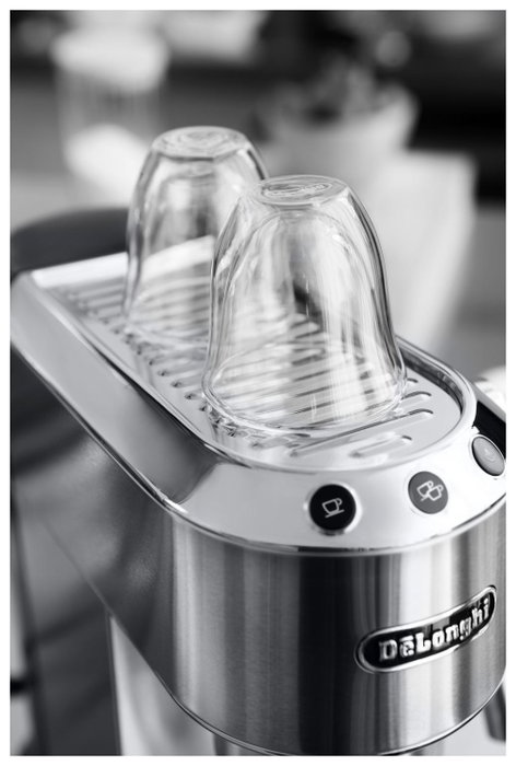 DeLonghi Dedica Style EC685.M, Máquina espresso Plata