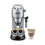 De'Longhi Dedica EC 685 Máquina de Café con Portafiltro - Negro, Metálico, Plata