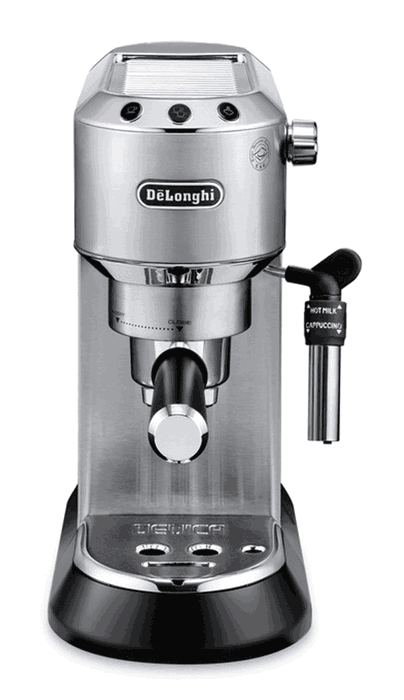 De'Longhi Máquina de Café Dedica EC685.M con Portafiltro, Color Plata, 15 Bares, 1.3L De'Longhi Máquina de Café Dedica EC685.M con Portafiltro, Color Plata, 15 Bares, 1.3L
