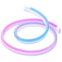 Xiaomi Tira LED Smart Lightstrip Pro Extension 1 Metro RGB, Control App, Micrófono, Juegos PC, Compatible Razer Chroma y ASUS Aura, 16M Colores, Wi-Fi/Bluetooth, Blanco BHR6476GL