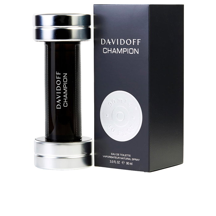 Davidoff Champion Eau de Toilette Vaporizador para Hombre 90 ml - Fragancia Amaderada Aromática
