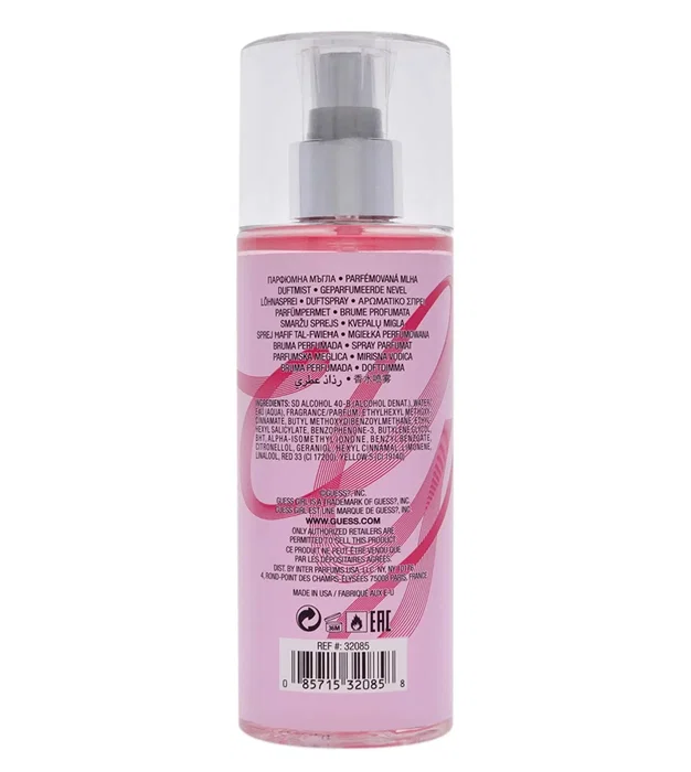 Guess Girl Spray de niebla para todo el cuerpo 250 ml