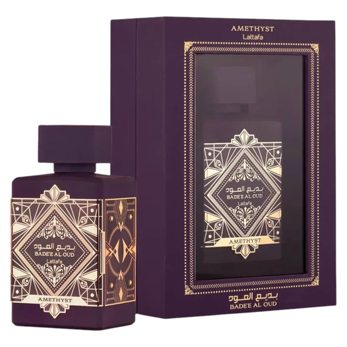 Lattafa Badee Al Oud Amethyst Eau de Parfum 100 ml Lattafa Badee Al Oud Amethyst Eau de Parfum 100 ml