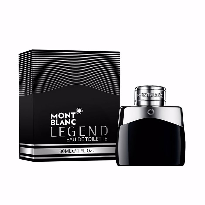 Montblanc Legend Eau de Toilette 30 ml Vaporizador - Fragancia Aromática Fougère para Hombre con Notas de Lavanda, Bergamota y Sándalo