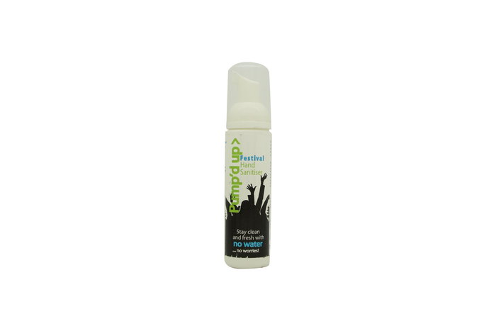 Pump'd Up Festival Hand Sanitiser 70ml