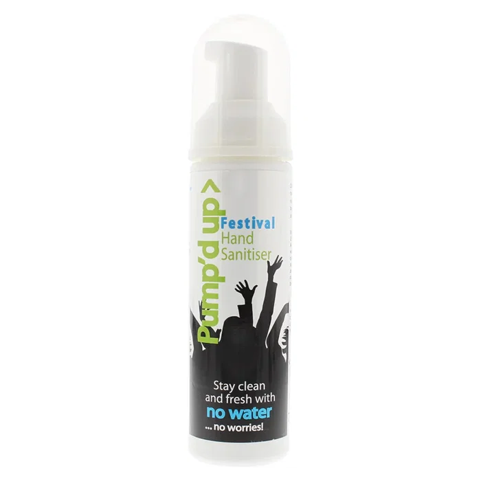 Pump'd Up Festival Hand Sanitiser 70ml