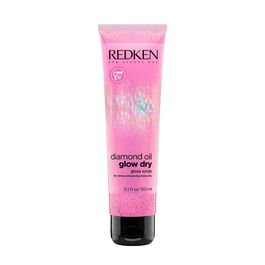 Redken Glow Dry Gloss Scrub Champú Secado Rápido Efecto Brillo 150 mL