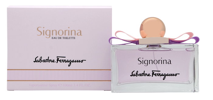 Salvatore Ferragamo Signorina Eau de Toilette 100ml Vaporizador Salvatore Ferragamo Signorina Eau de Toilette 100ml Vaporizador