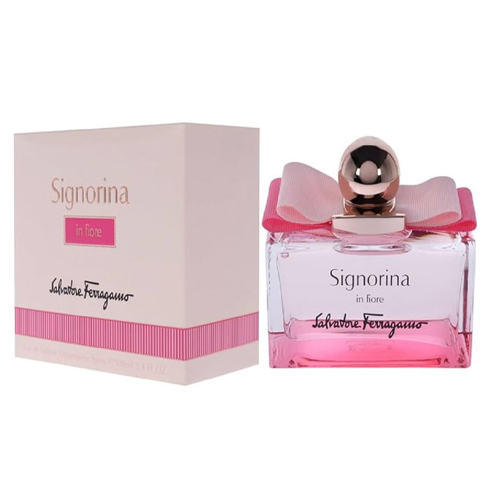 Salvatore Ferragamo Signorina In Fiore Eau de Toilette 100 ml Spray Salvatore Ferragamo Signorina In Fiore Eau de Toilette 100 ml Spray