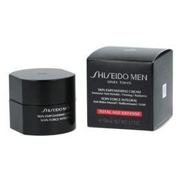 Shiseido Men Skin Empowering Cream - Tratamiento Antienvejecimiento Global para Hombres, 50 ml