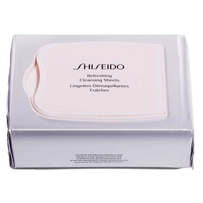 Shiseido Toallitas Desmaquillantes Refrescantes, 30 Unidades
