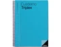 Additio Cuaderno Triplex Profesorado Espiral Doble 144 Páginas PVC C-Surtidos Español