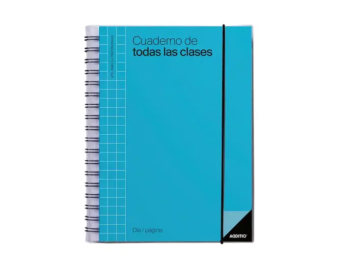 Additio Cuaderno de Todas las Clases para el Profesorado 256 Páginas Surtido