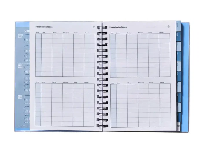Additio Cuaderno de Todas las Clases para el Profesorado 256 Páginas Surtido