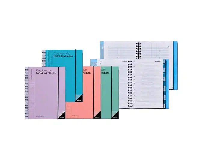 Additio Cuaderno de Todas las Clases para el Profesorado 256 Páginas Surtido