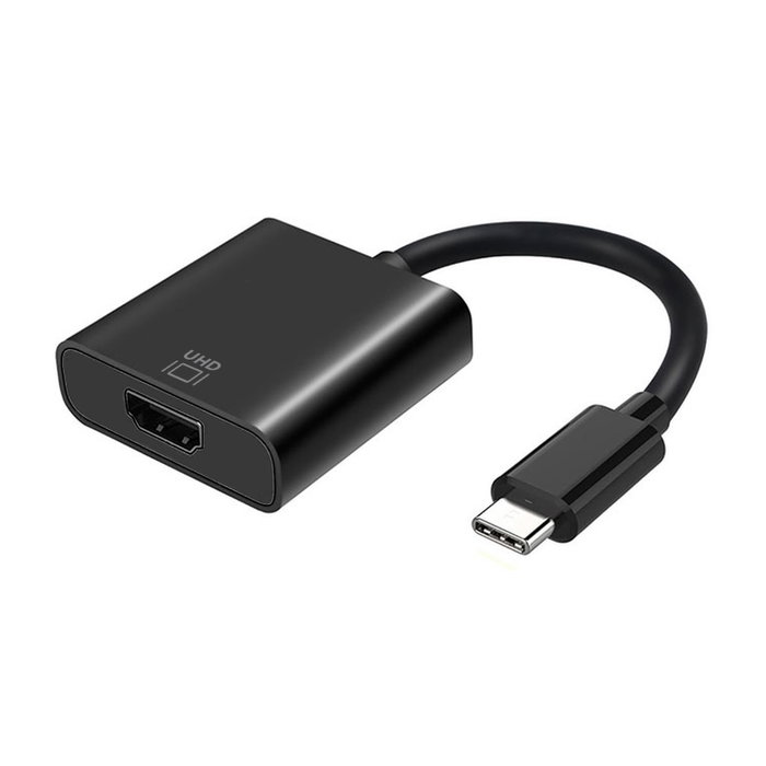 Aisens Conversor USB-C a HDMI 4K@60Hz Negro 15cm