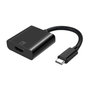 Aisens Conversor USB-C a HDMI 4K@60Hz Negro 15cm
