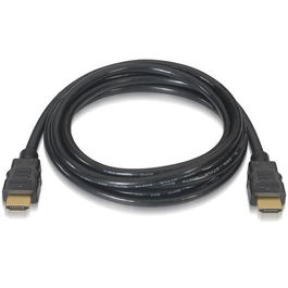 Aisens Cable HDMI 2.0 Premium 18Gbps 4K@60Hz HEC con Ethernet, Conectores Dorados, 10 Metros Negro, Certificado Premium