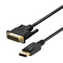 Aisens Cable Conversor DisplayPort Macho a DVI Macho 2m Negro