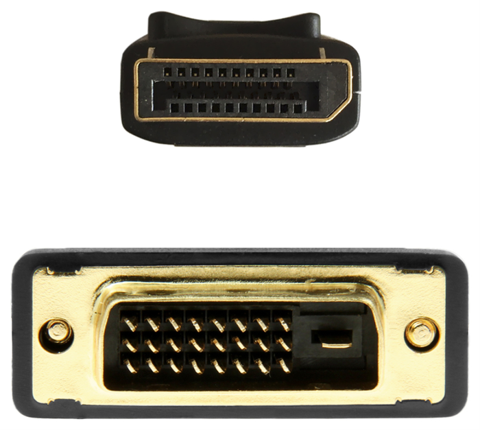 Aisens Cable Conversor DisplayPort Macho a DVI Macho 2m Negro Aisens Cable Conversor DisplayPort Macho a DVI Macho 2m Negro