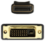 Aisens Cable Conversor DisplayPort Macho a DVI Macho 2m Negro