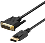 Aisens Cable Conversor DisplayPort Macho a DVI Macho 2m Negro