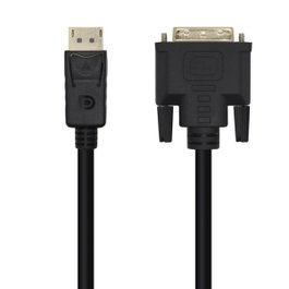 Aisens Cable Conversor DisplayPort Macho a DVI Macho 2m Negro