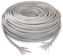 Aisens Bobina de Cable de Red CAT.6 UTP AWG24 Rígido 305m Gris