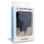 Aisens Cargador 57W con USB-C PD 45W y USB-A 12W ASCH-2PD45A-BK Negro