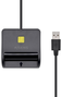 Aisens Lector de Tarjeta Inteligente DNI Negro USB 2.0 ASCR-SN01-BK