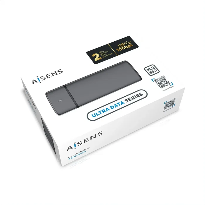 Aisens ASM2-002G Caja Externa M.2 SATA/NVMe USB 3.1 Gen 2 Gris Aisens ASM2-002G Caja Externa M.2 SATA/NVMe USB 3.1 Gen 2 Gris