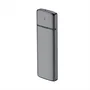 Aisens ASM2-002G Caja Externa M.2 SATA/NVMe USB 3.1 Gen 2 Gris