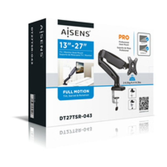 Aisens Soporte de Mesa DT27TSR-043 para Monitor de 13-32 pulgadas, Negro