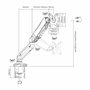 Aisens Soporte de Mesa DT27TSR-043 para Monitor de 13-32 pulgadas, Negro