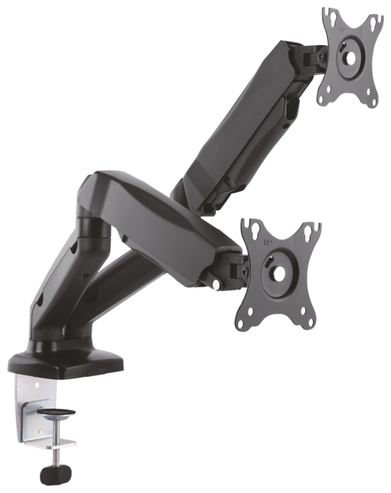 Aisens Soporte de Mesa para 2 Monitores DT27TSR-045 Negro