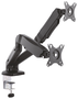 Aisens Soporte de Mesa para 2 Monitores DT27TSR-045 Negro