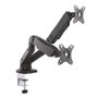 Aisens Soporte de Mesa para 2 Monitores DT27TSR-045 Negro