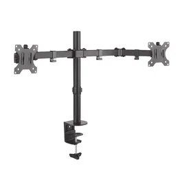 Aisens Soporte de Mesa Eco Giratorio Inclinable 3 Pivotes 2 Brazos para TV-Monitor 8kg 13"-32" Negro