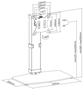 Aisens Soporte de Mesa DT32TSR-115 para Monitor/TV 17-32'' Negro