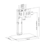 Aisens Soporte de Mesa DT32TSR-115 para Monitor/TV 17-32'' Negro