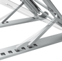 Aisens Soporte de Sobremesa Ajustable Plata para Portátil y Tablet