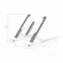 Aisens Soporte de Sobremesa Ajustable para Portátil o Tablet Plata LPS1M-099