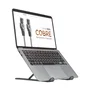 Aisens Soporte de Sobremesa Ajustable para Portátil o Tablet Gris Oscuro
