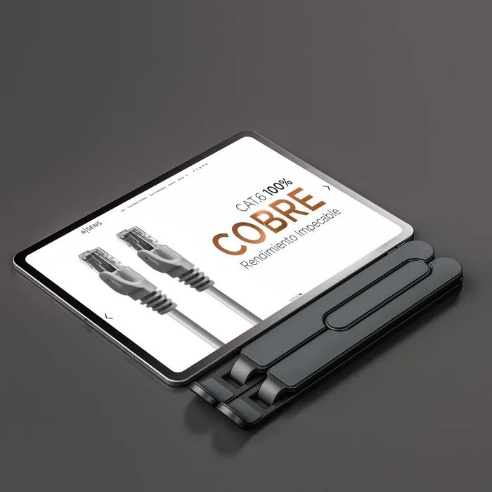 Aisens Soporte de Sobremesa Ajustable para Portátil o Tablet Gris Oscuro Aisens Soporte de Sobremesa Ajustable para Portátil o Tablet Gris Oscuro