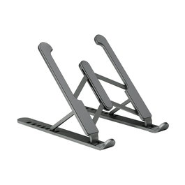 Aisens Soporte de Sobremesa Ajustable para Tablet y Portátil, Gris Oscuro