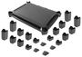 Aisens Soporte Elevador XL para Monitor/Portátil Negro