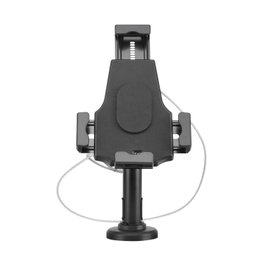 Aisens Soporte De Sobremesa Antirobo Ajustable para Tablet, 1 Pivote, Negro