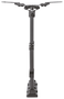 Aisens Soporte de Pared Eco Giratorio para TV/Monitor 13-42 Pulgadas Negro