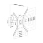 Aisens Soporte de Pared Eco Giratorio e Inclinable para TV/Monitor 32-55 pulgadas, 30kg